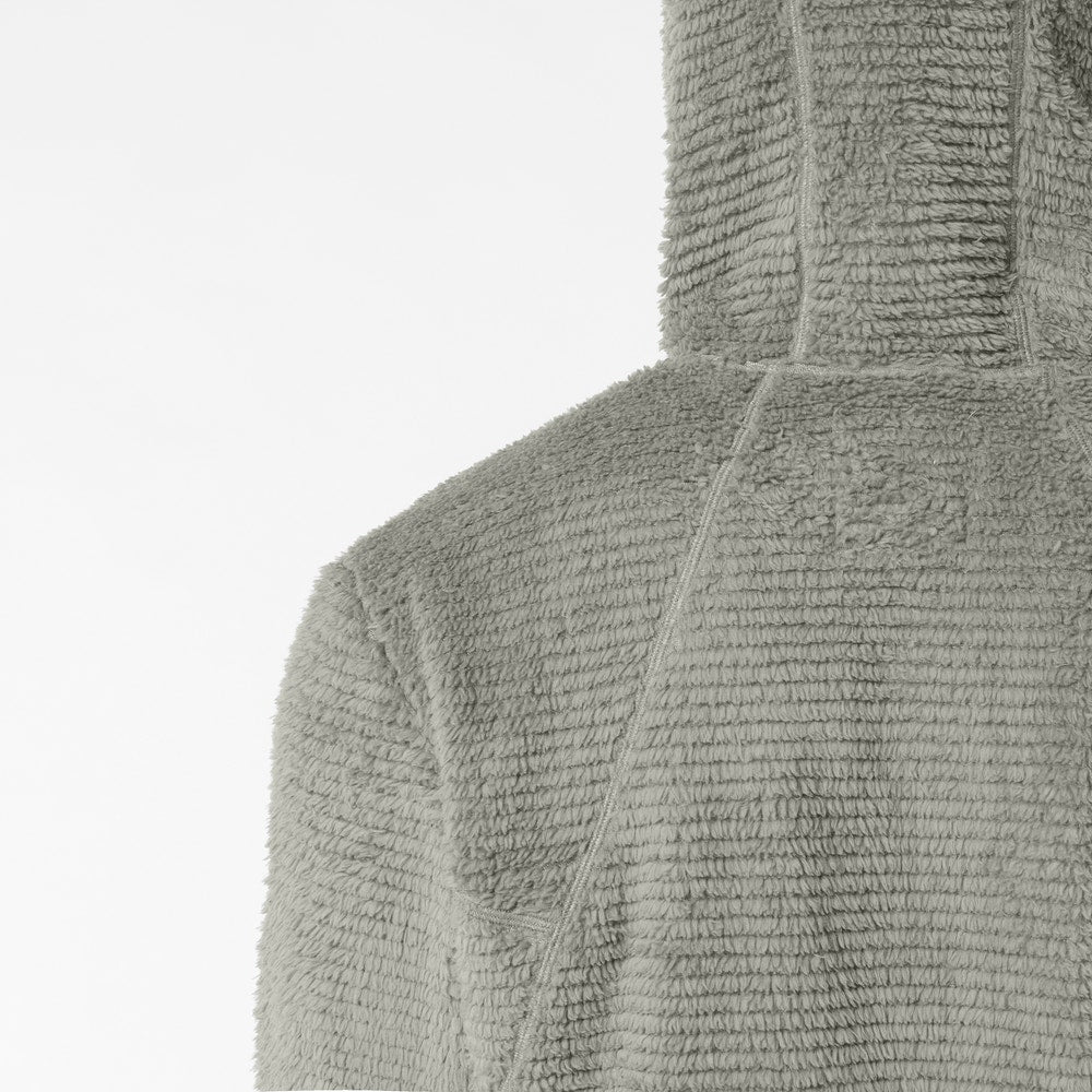 Men's Insulated Fleece Hoodie - Gray