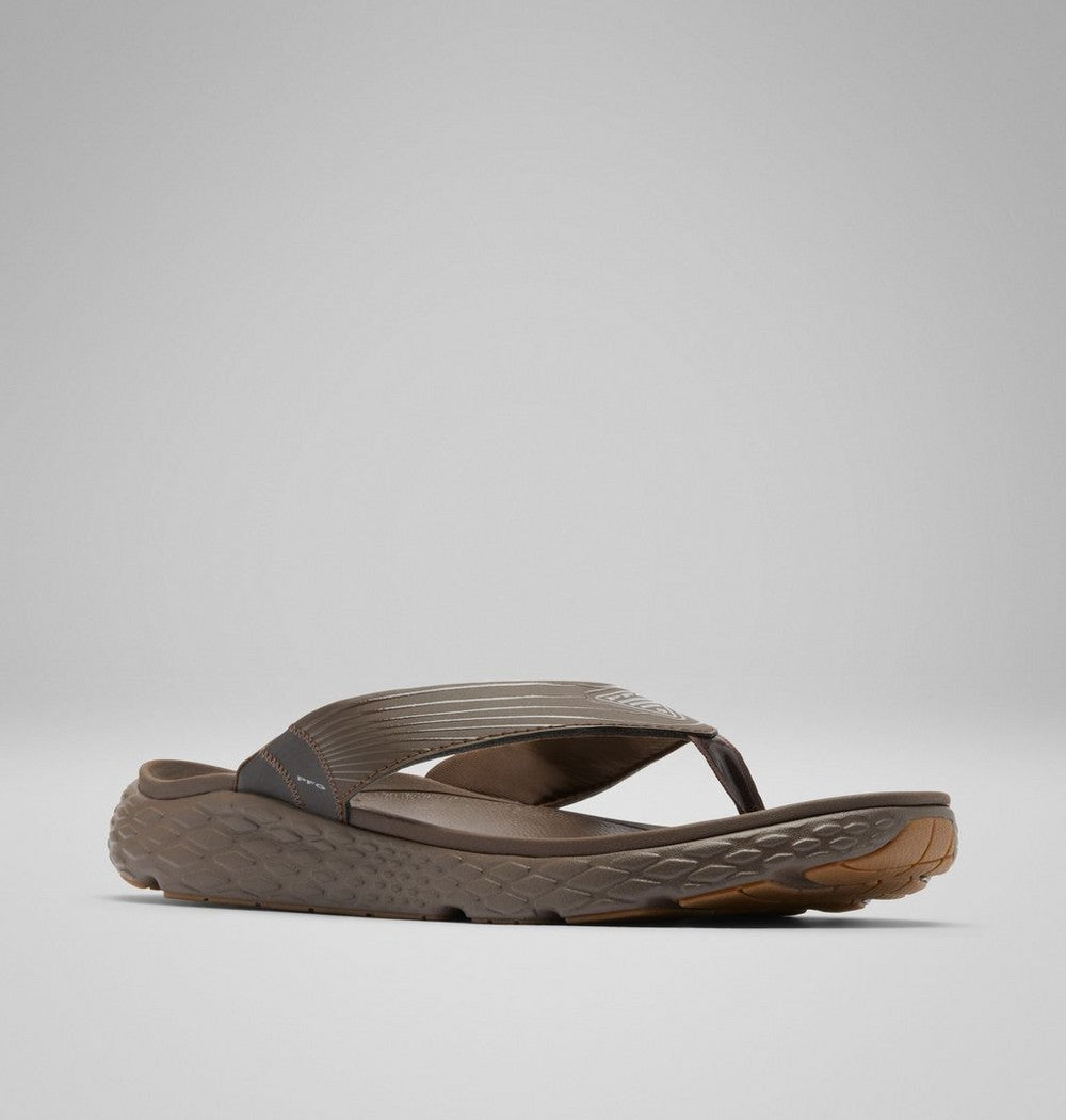 Men's Cushioned Fishing Flip Flop - Brown