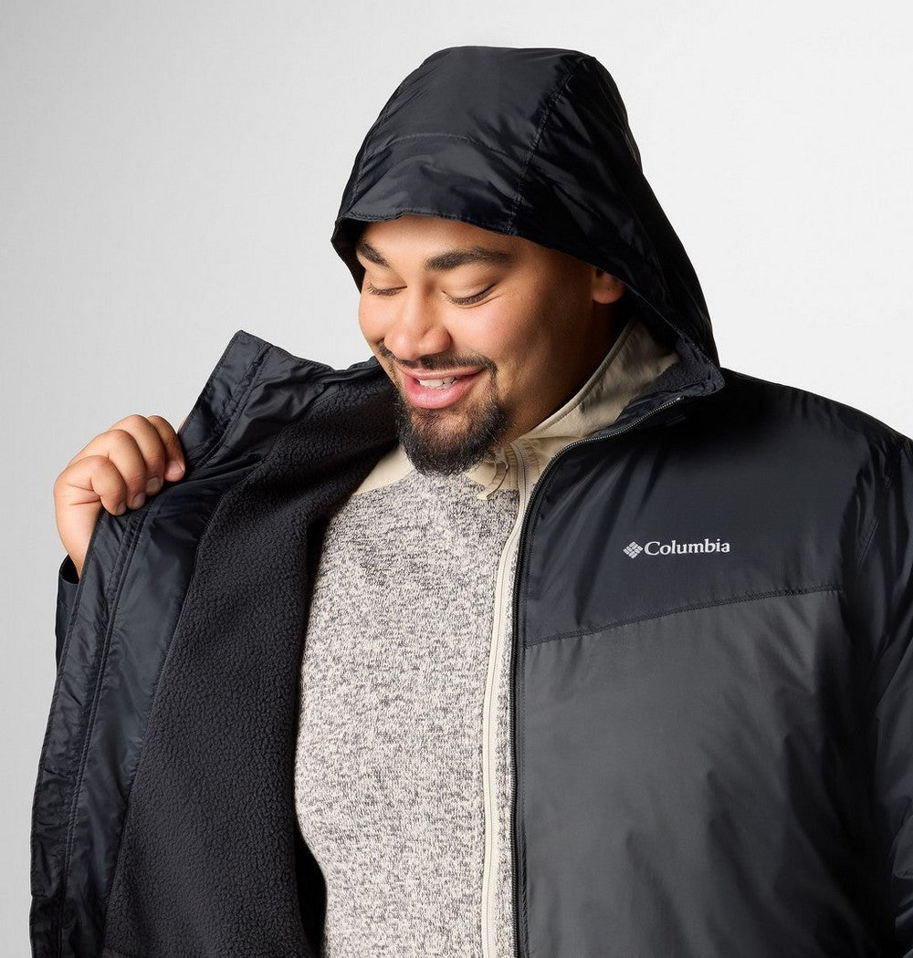Men's Big Water-Resistant Sherpa-Lined Jacket