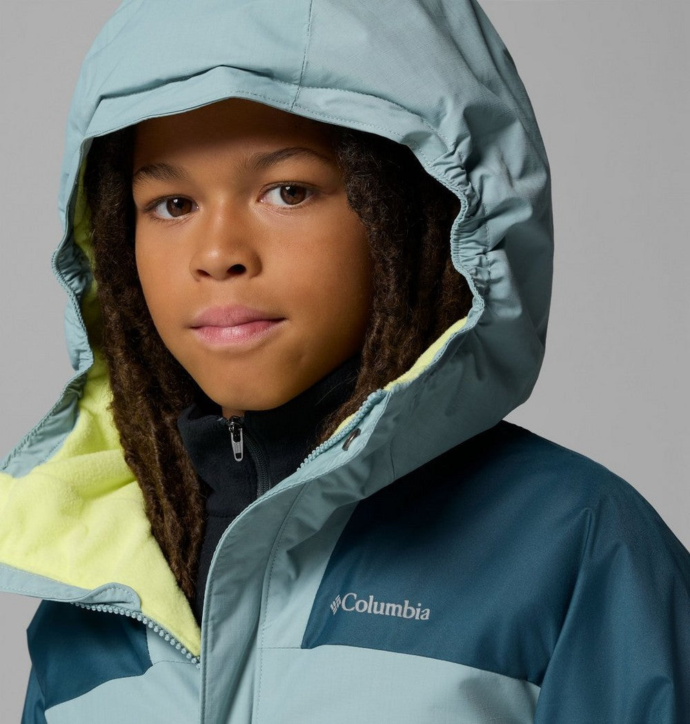 Boys' Waterproof Insulated Ski Jacket - Black
