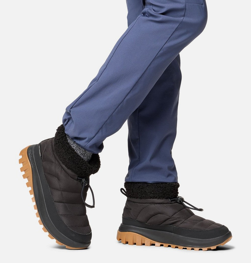 Women's Wide Insulated Short Winter Boot - Grey