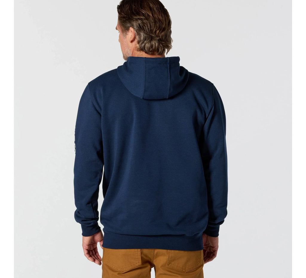 Men's Graphic Pullover Hoodie - Navy