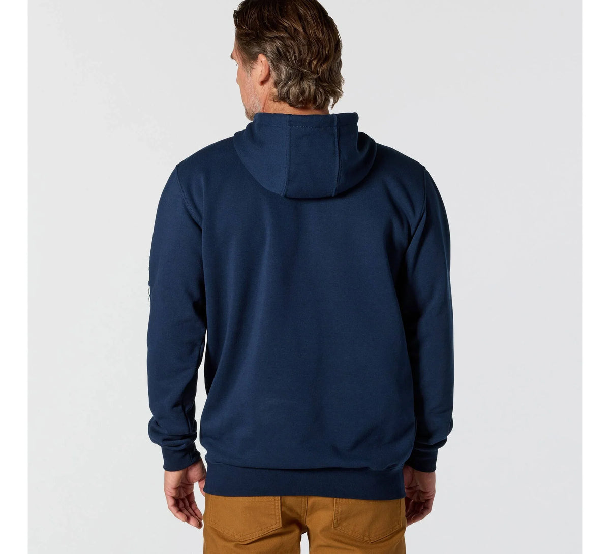 Men's Graphic Pullover Hoodie - Navy