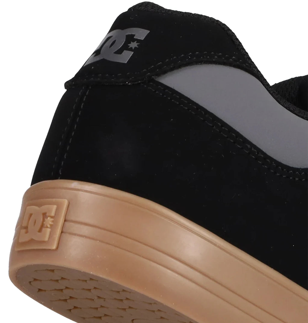 Men's Padded Low-Top Sneakers - Black Grey Gum