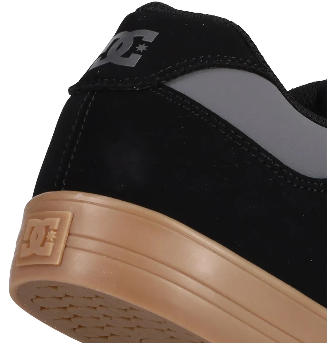 Men's Padded Low-Top Sneakers - Black Grey Gum