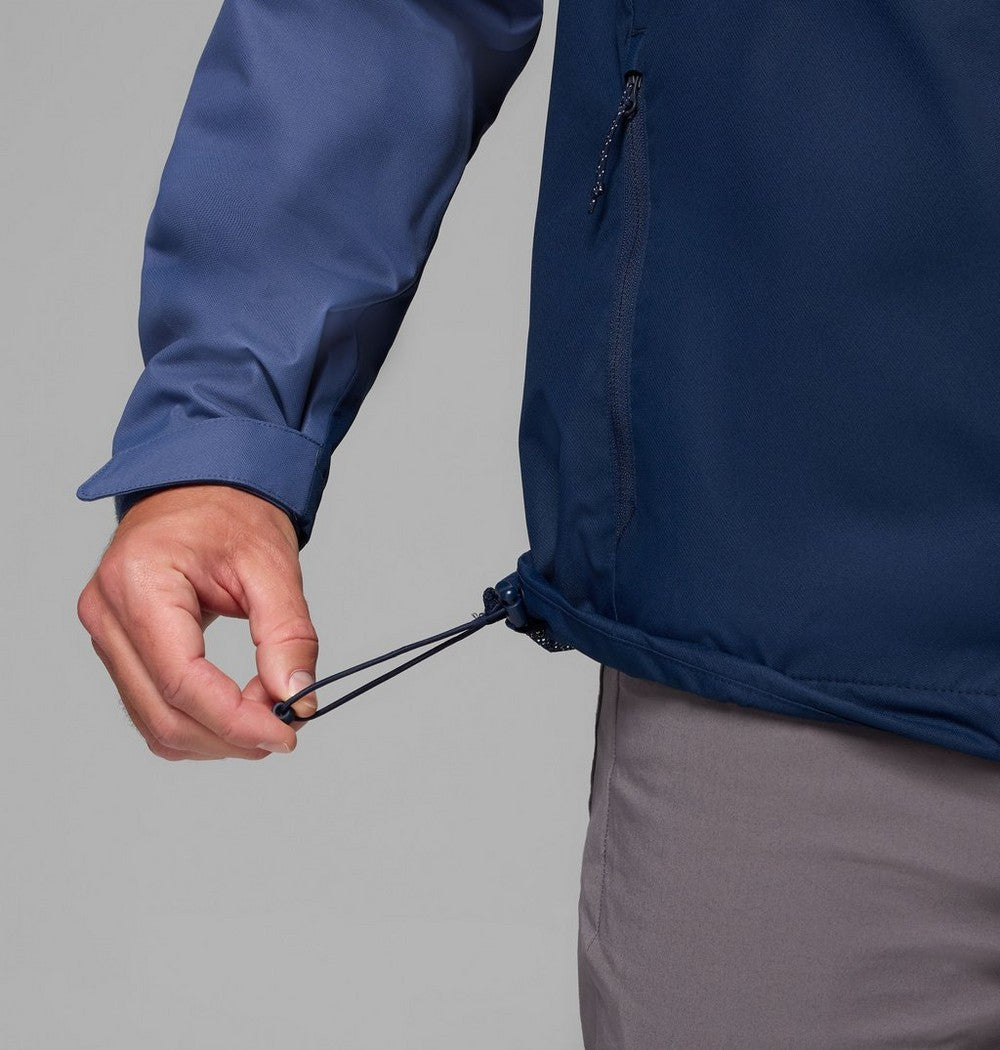 Men's Waterproof Rain Jacket - Blue