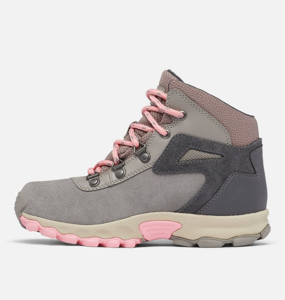 Big Kids' Suede Trail Hiking Boot - Black Red