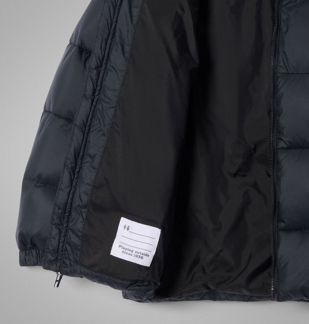 Kids' Hooded Insulated Puffer Jacket - Red Black