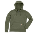 Women's Quilted Quarter-Zip Pullover - Olive
