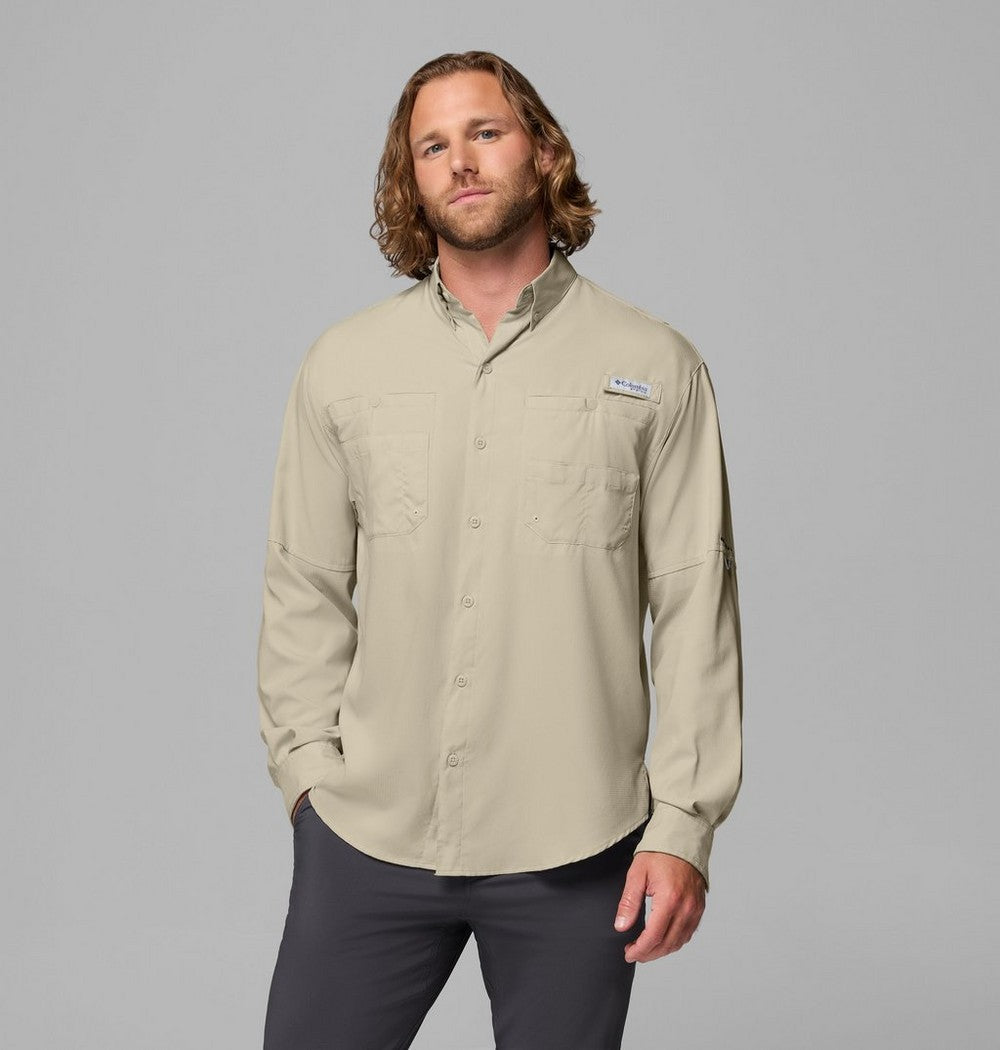 Men's Long-Sleeve Fishing Shirt - Teal