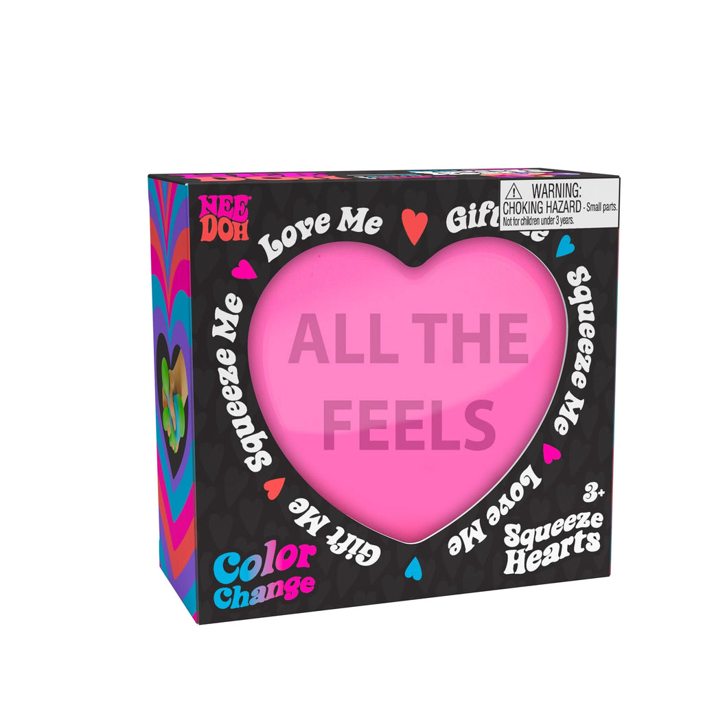 Color Changing Heart Squeeze Toy