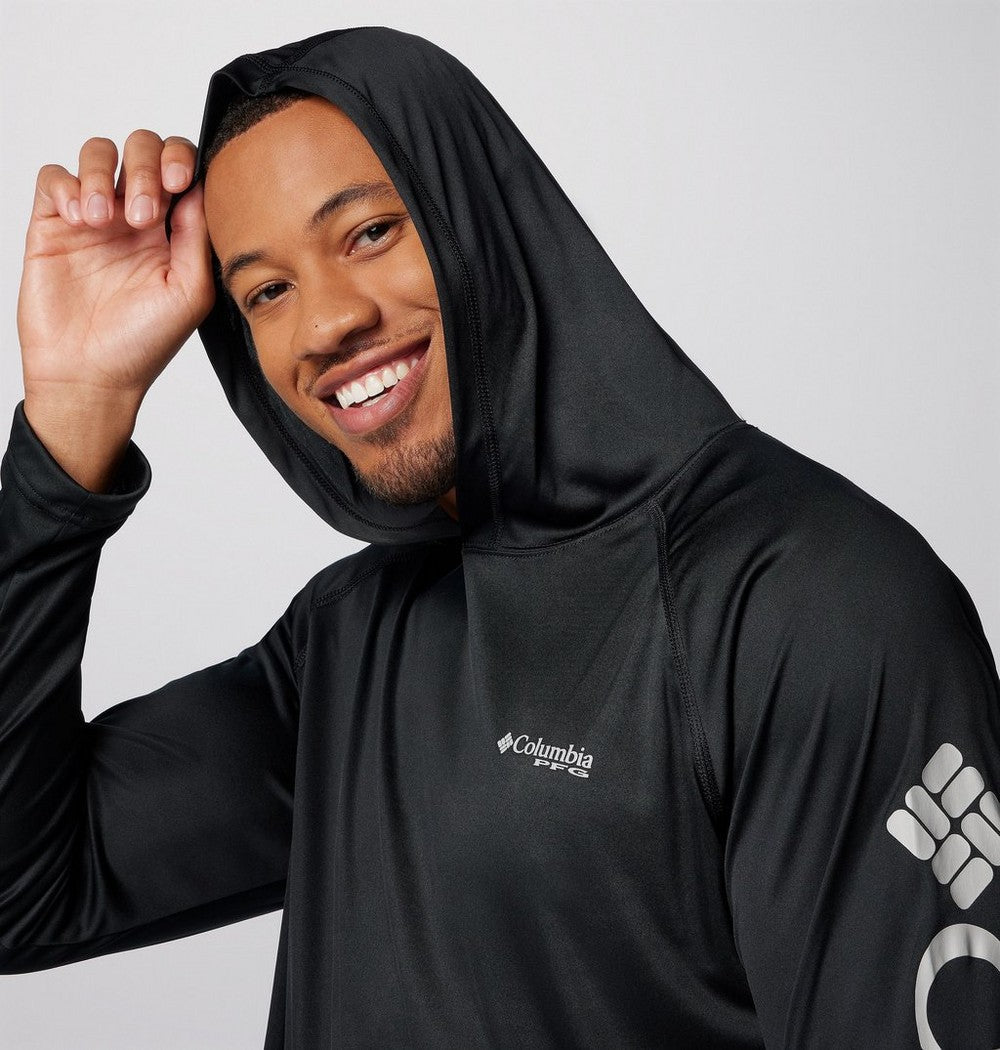 Men's Long-Sleeve Sun Hoodie - Gray