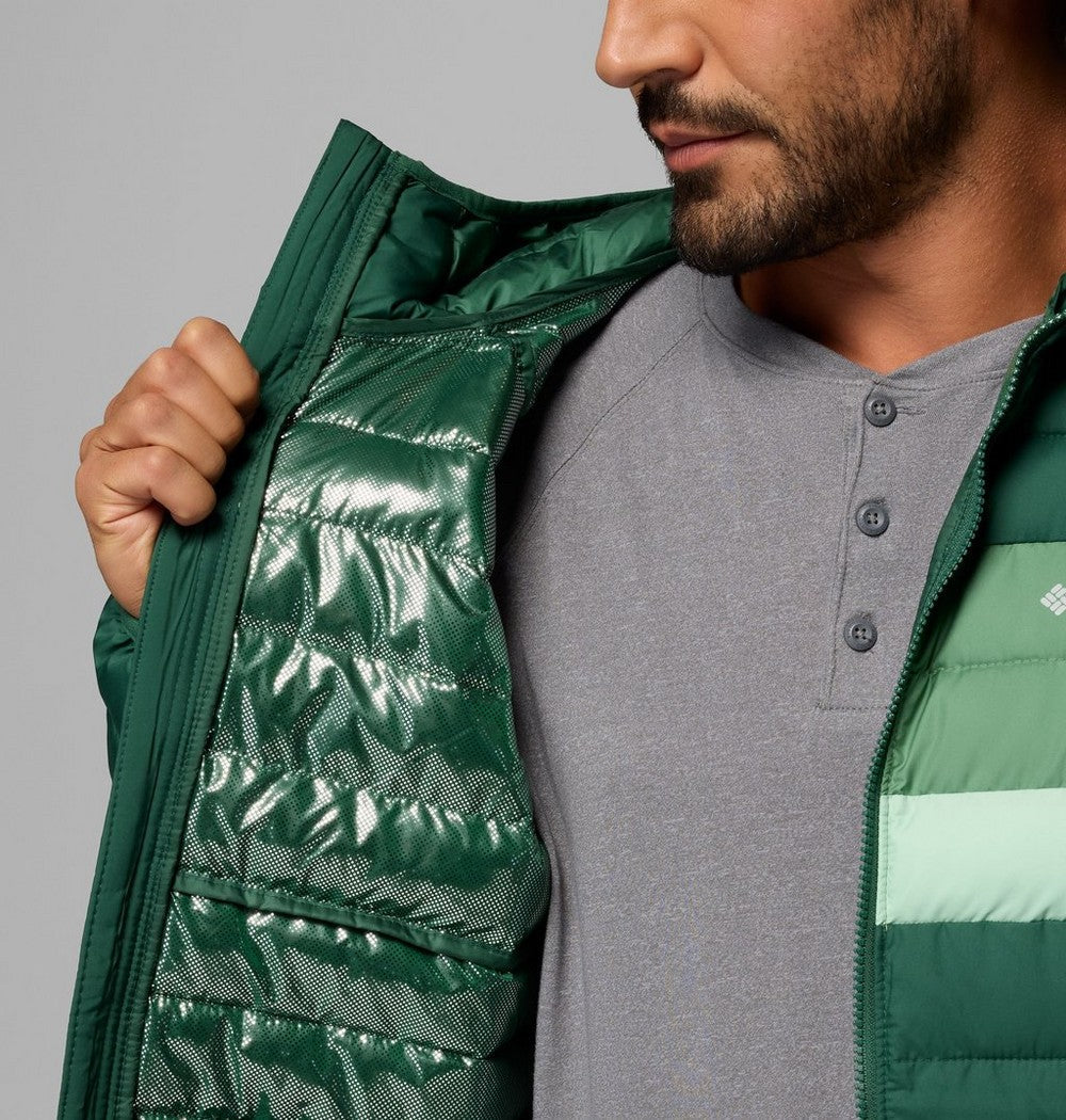 Men's Insulated Hooded Jacket - Redwood