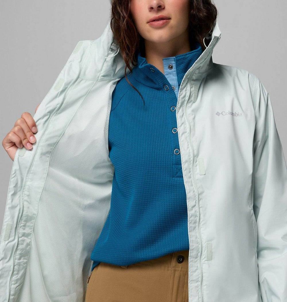 Women's Packable Rain Jacket - Fig