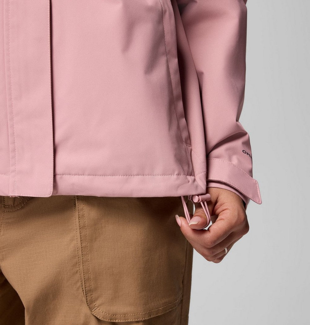 Women's Waterproof Rain Jacket - Coral