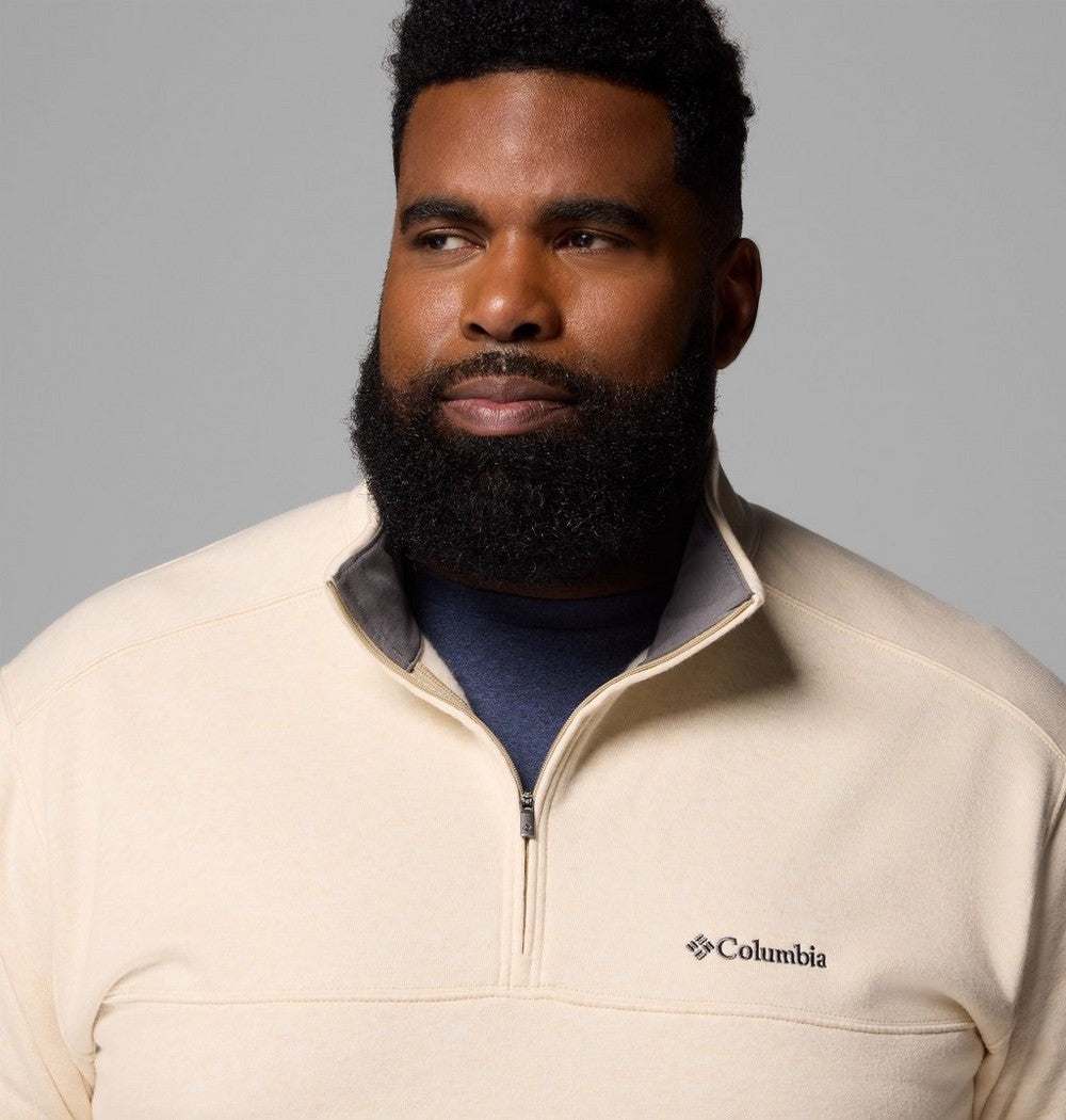 Men's Big Half-Zip Fleece Pullover - Blue