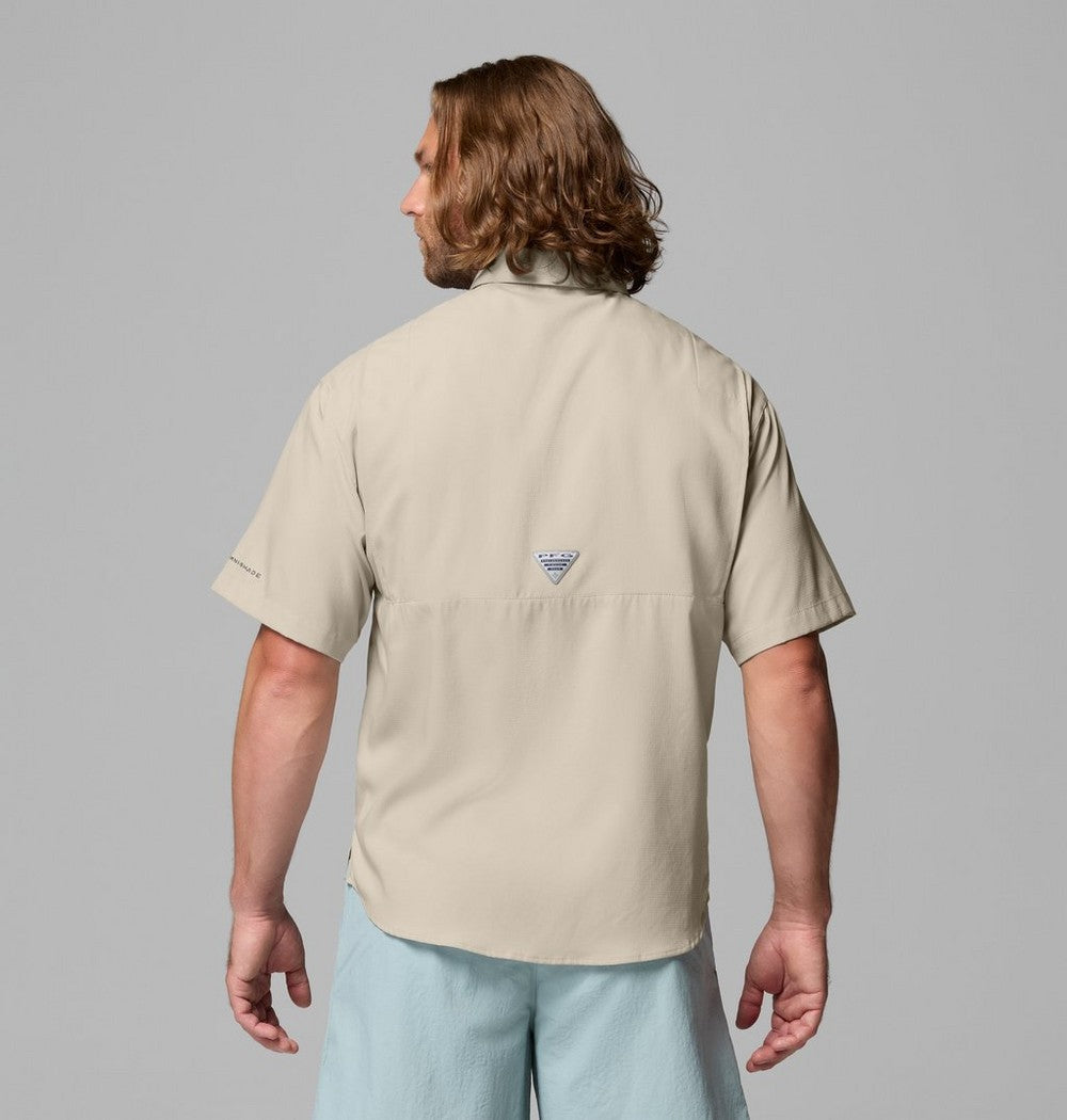 Men's Short-Sleeve Fishing Shirt - Blue