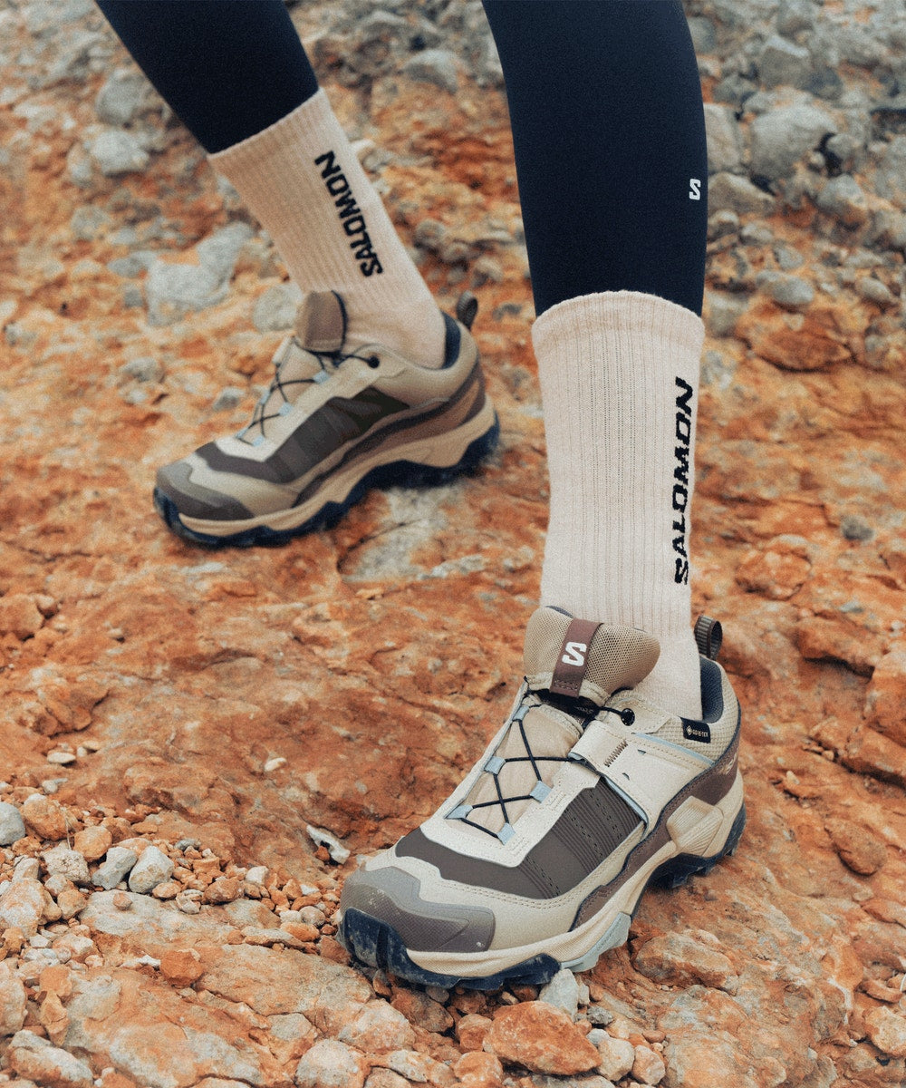Women's Waterproof Hiking Shoes - Brown