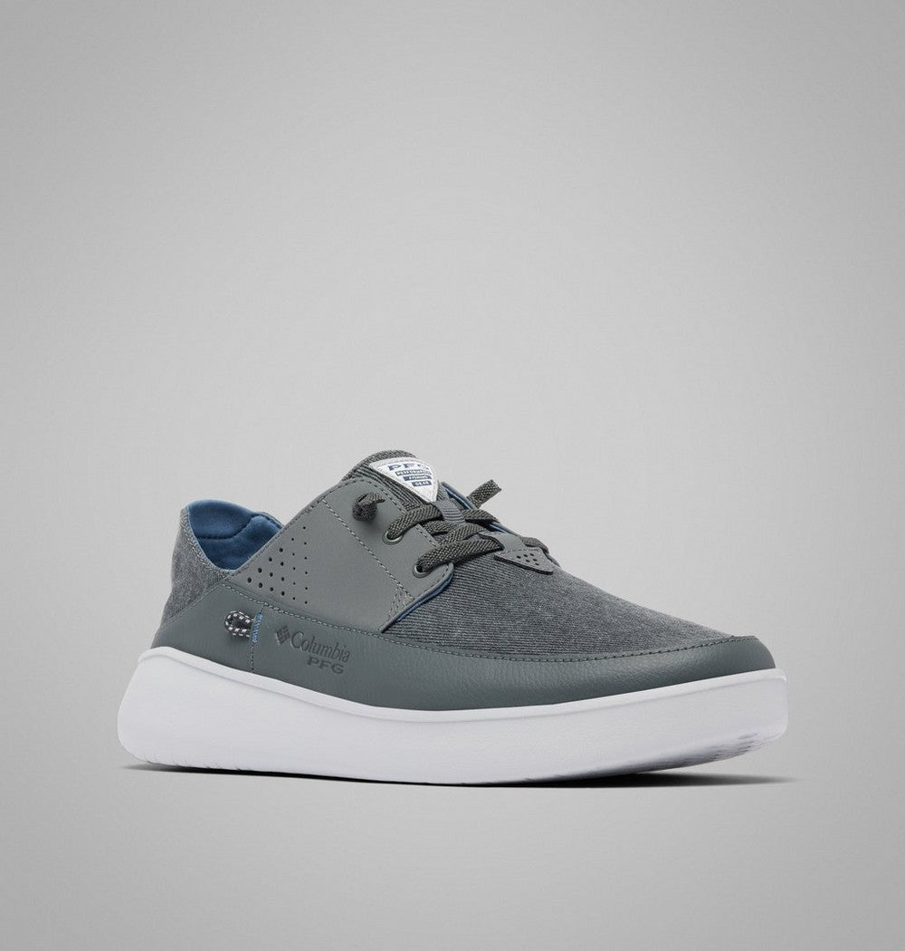 Men's Relaxed Boat Shoe - Blue and White