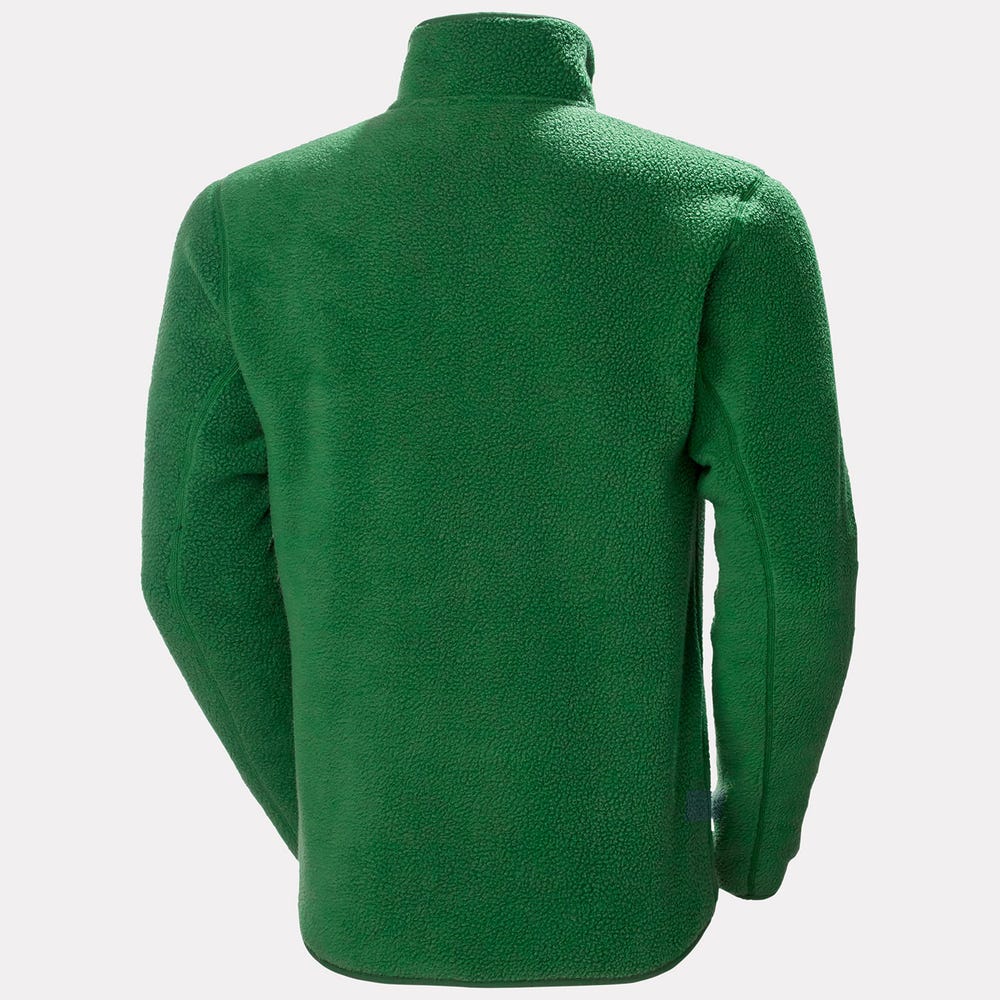 Recycled Pile Fleece Jacket - Dark Orange