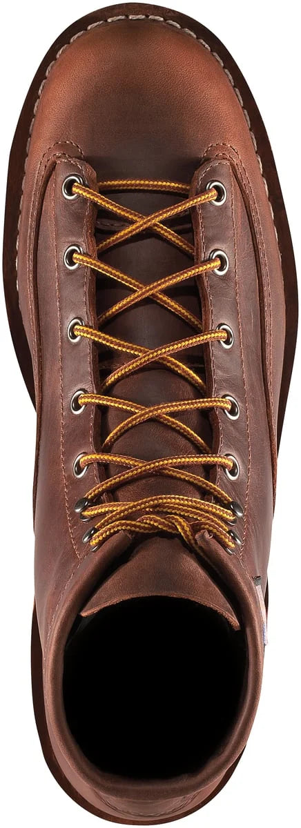 Men's 6-Inch Leather Work Boot - Brown