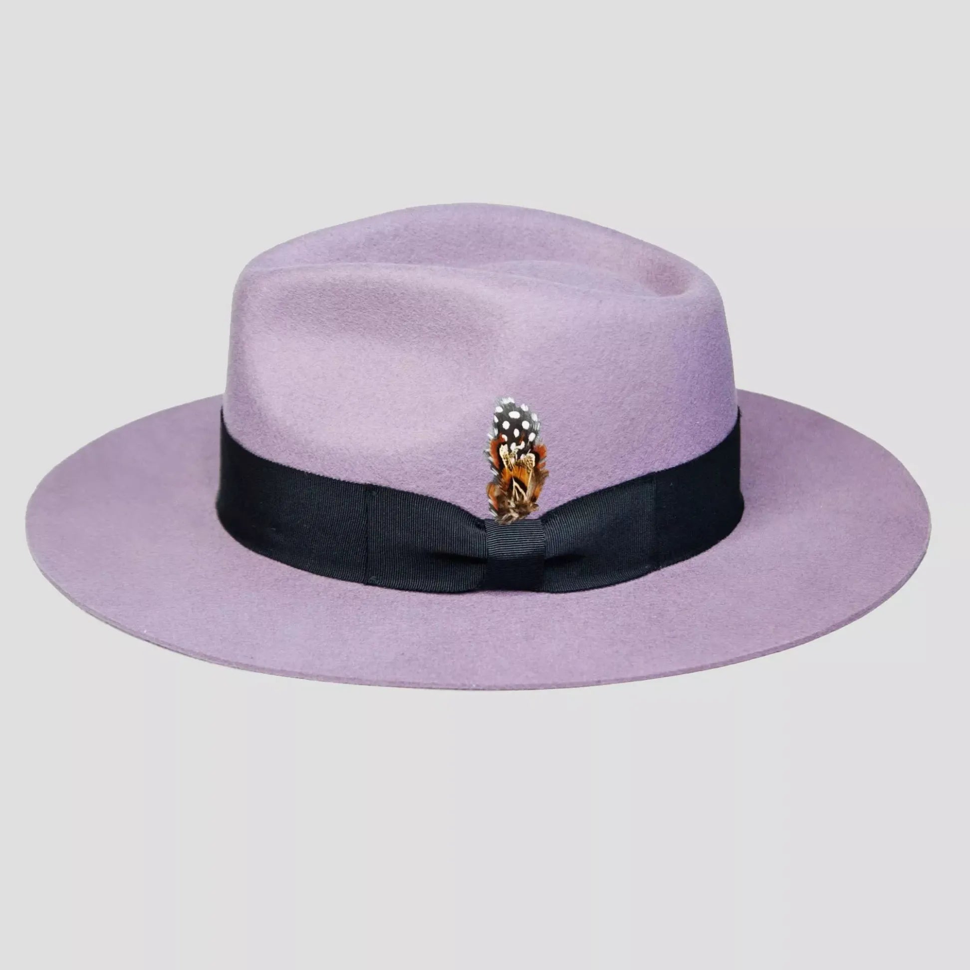 Ferguson Fedora - Lavender+Black