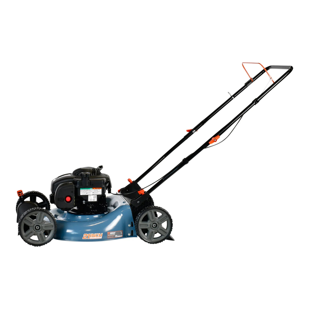 SENIX 21-Inch 125 cc 4-Cycle Gas Push Lawn Mower - LSPG-M3