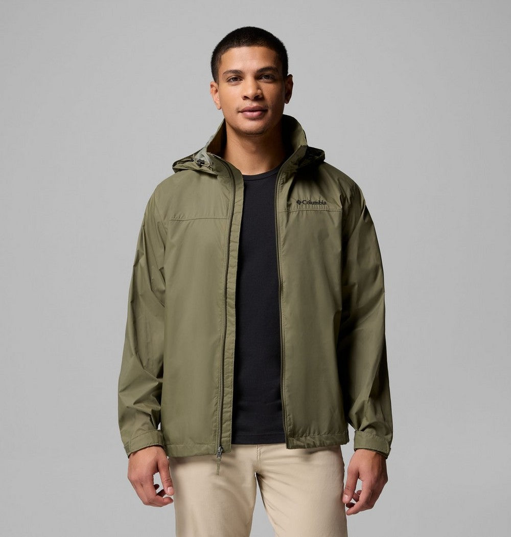 Men's Packable Light Rain Jacket - Tuscan