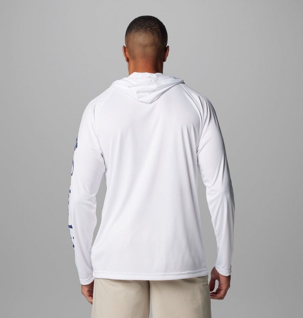 Men's Long-Sleeve Sun Hoodie - Gray