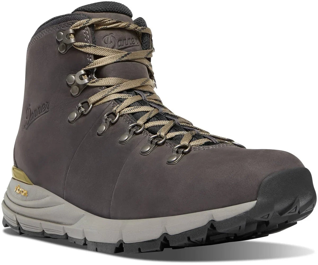 Men's Waterproof Leather Hiking Boot - Obsidian