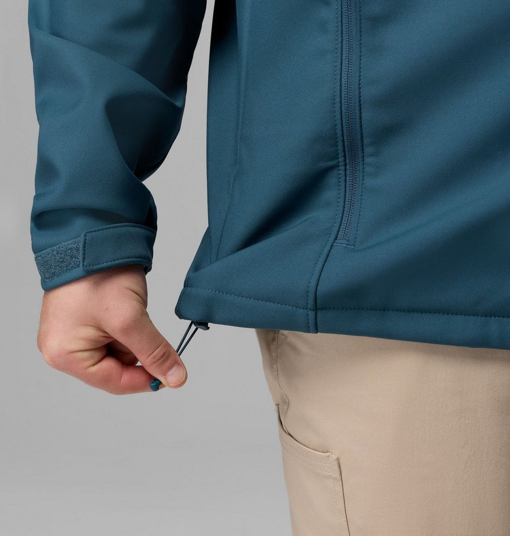 Men's Big Softshell Jacket - Grey