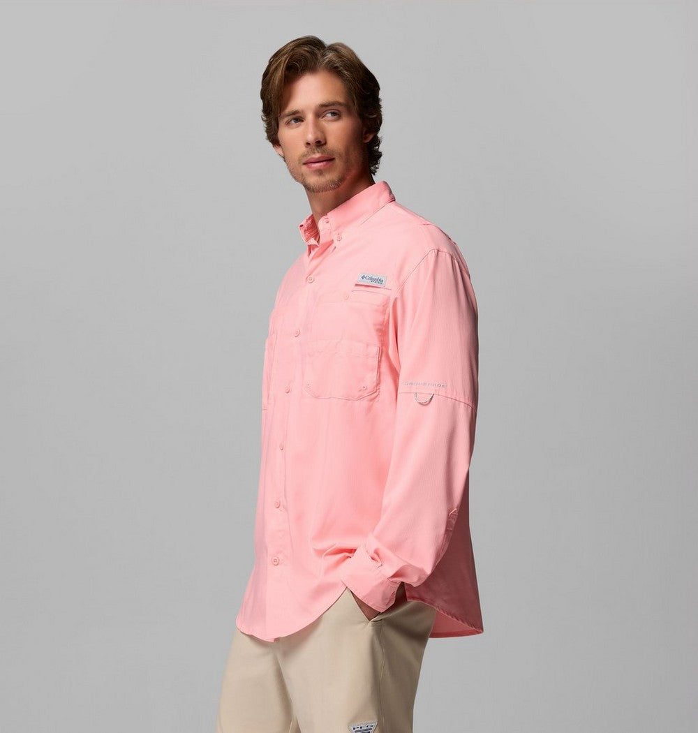 Men's Long-Sleeve Fishing Shirt - Teal