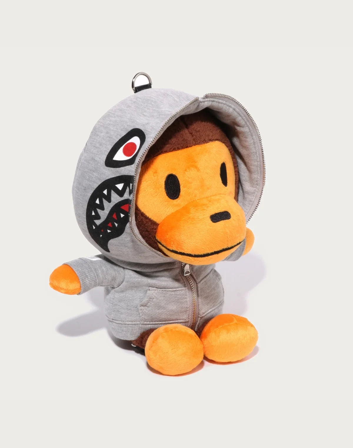 Plush Character Doll Backpack - Brown
