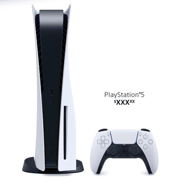 Sony PlayStation 5 Disc Console, White, 1 Controller - 3006634