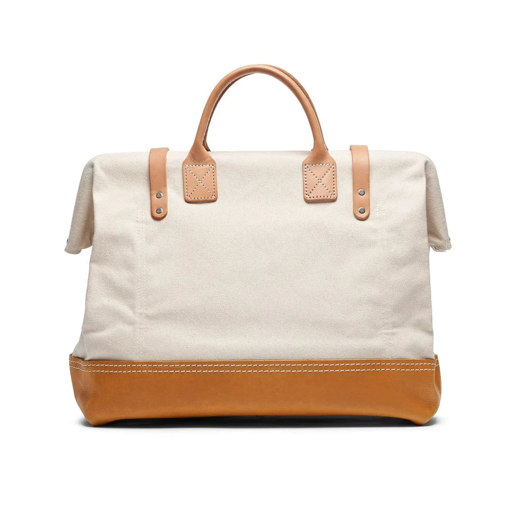 Canvas & Leather Tool Bag - Natural
