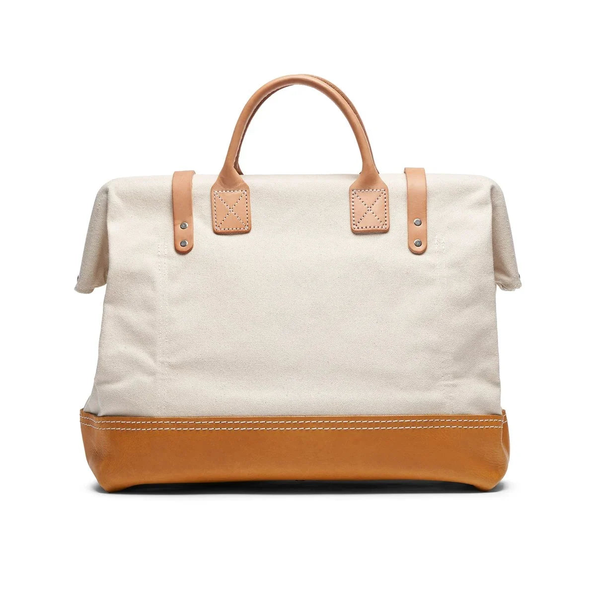 Canvas & Leather Tool Bag - Natural