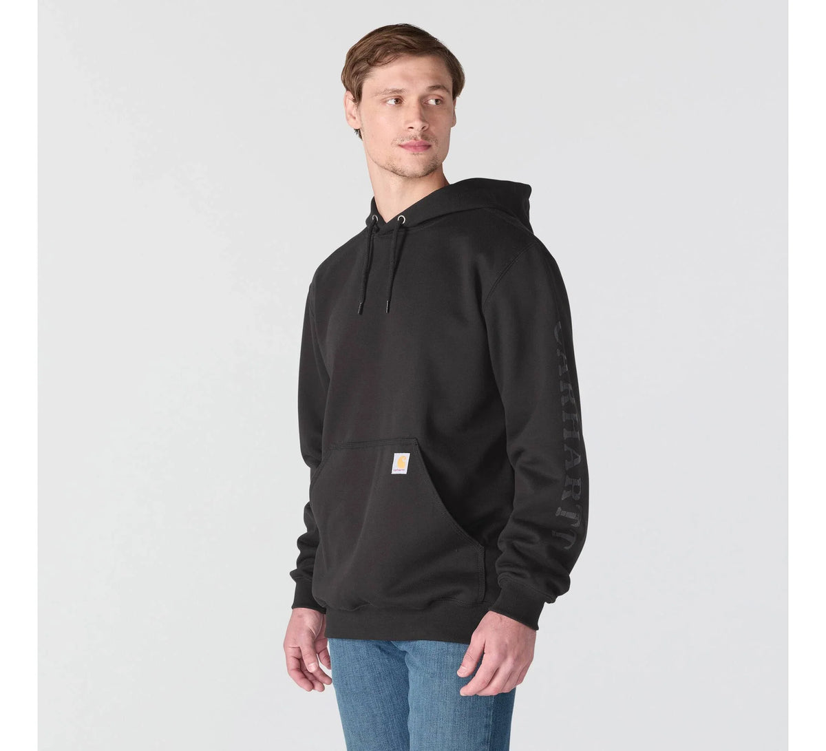 Men's Back Graphic Hooded Sweatshirt - Port