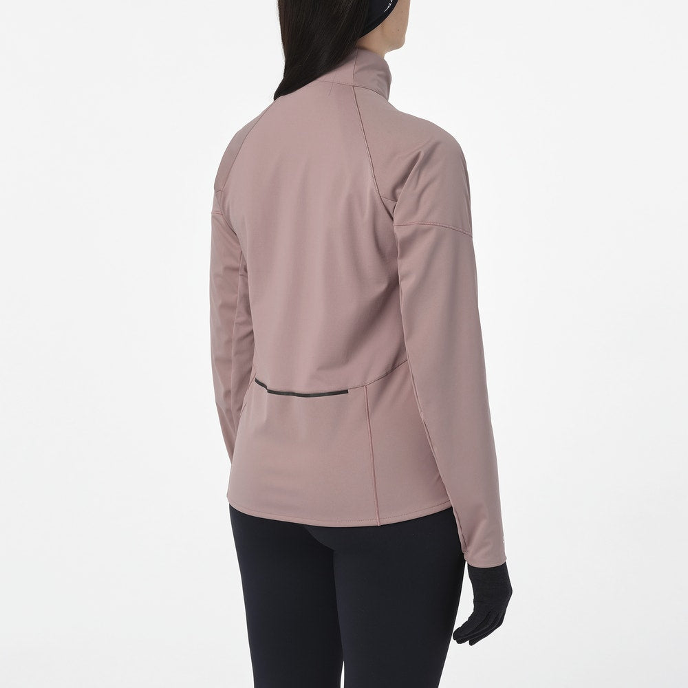 Women's Running Softshell Jacket - Tan