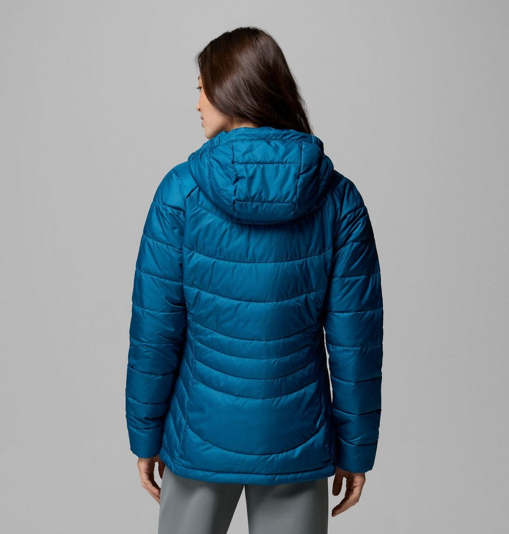 Women's Insulated Hooded Jacket - Wine