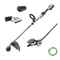 HART 40-Volt Cordless Attachment Capable 15-Inch String Trimmer Kit With Edger Attachment