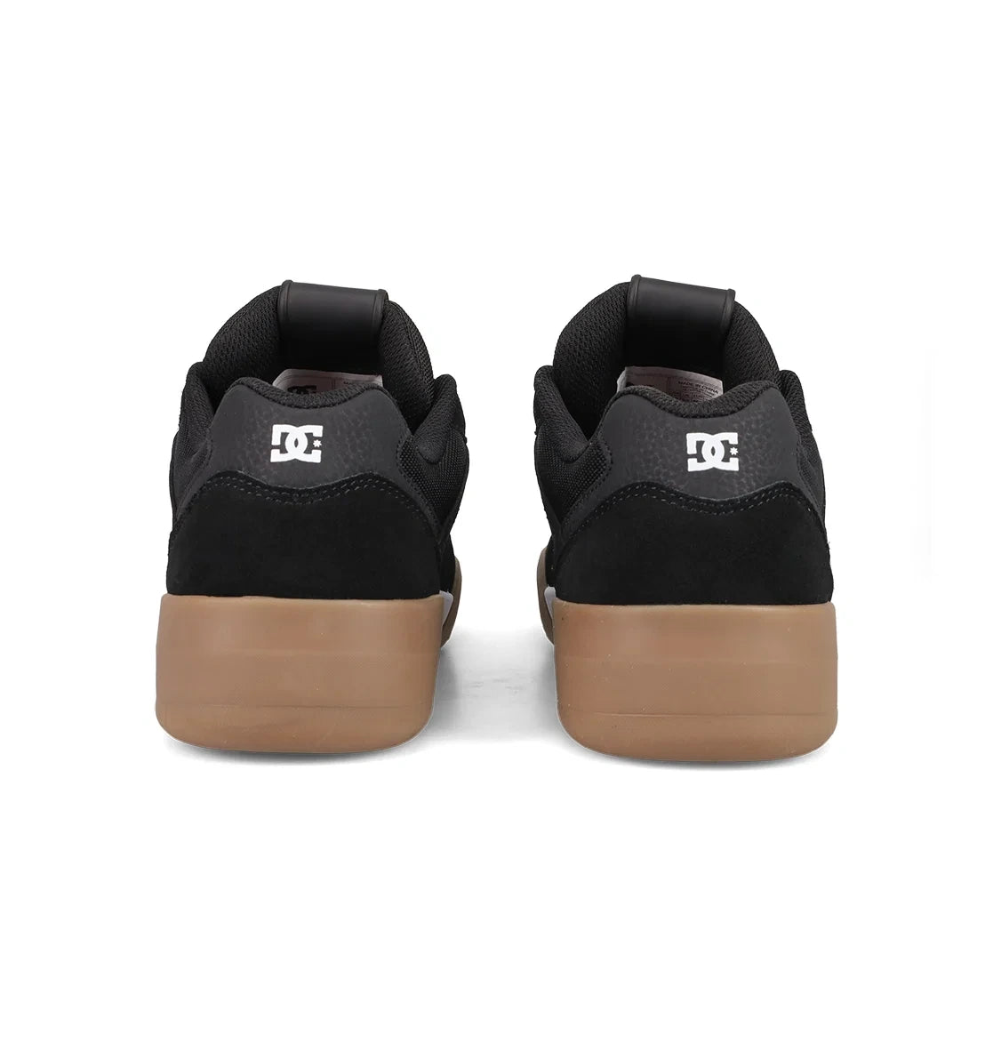 Men's Suede Skate Sneaker - Black White Gum