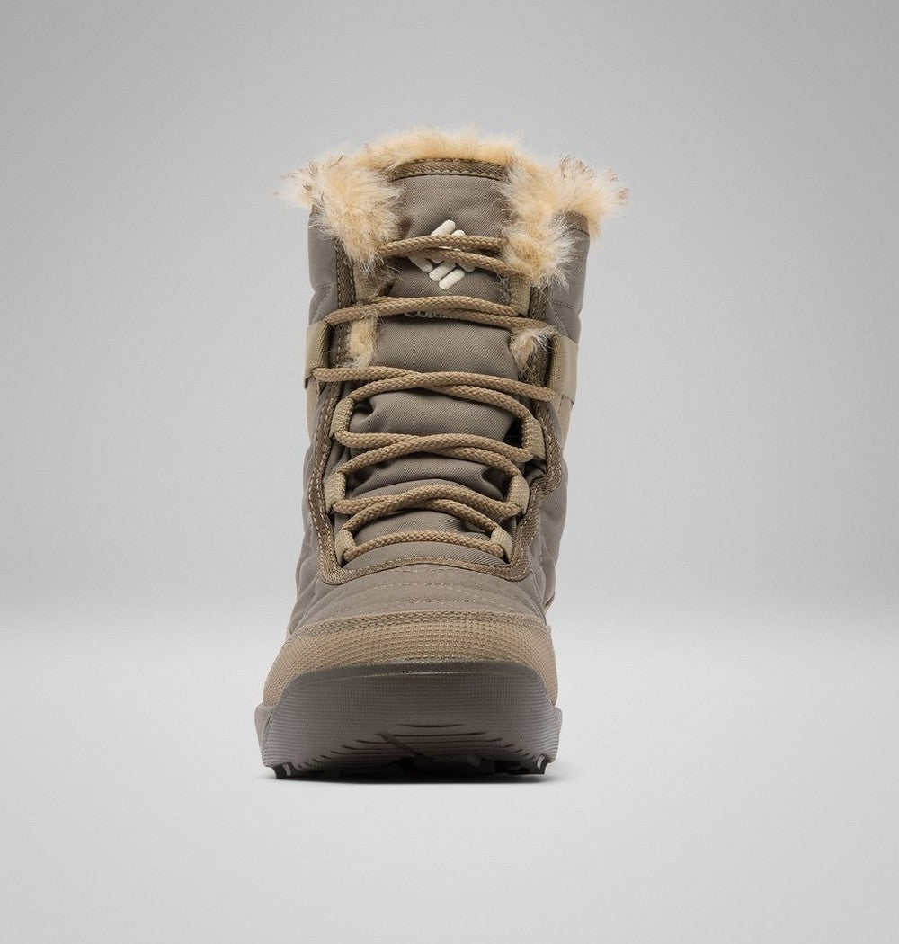 Women's Insulated Winter Ankle Boot - Gray Purple