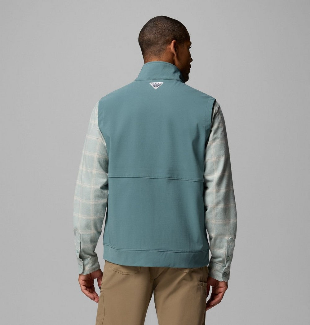 Men's Water-Repellent Stretch Vest - Gray