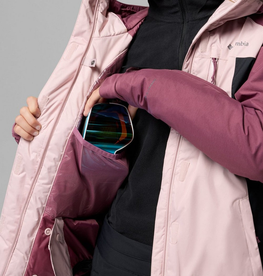 Women's Insulated Ski Jacket - Blue