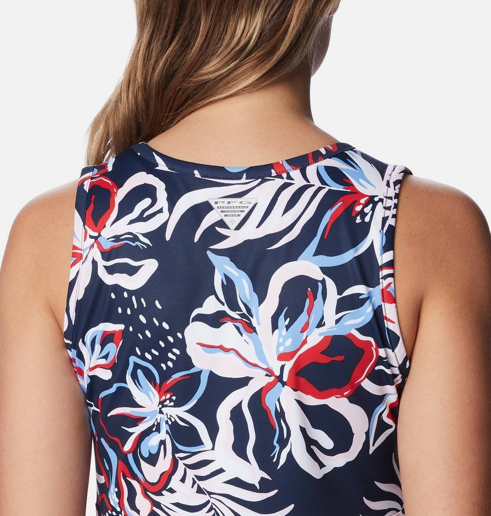 Women's UPF 50 Tank Dress - Gray Print