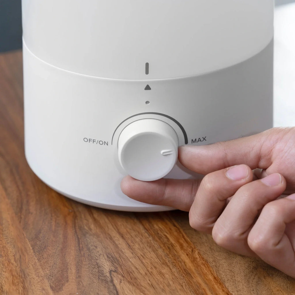 Top-Fill Ultrasonic Cool Mist Humidifier - White