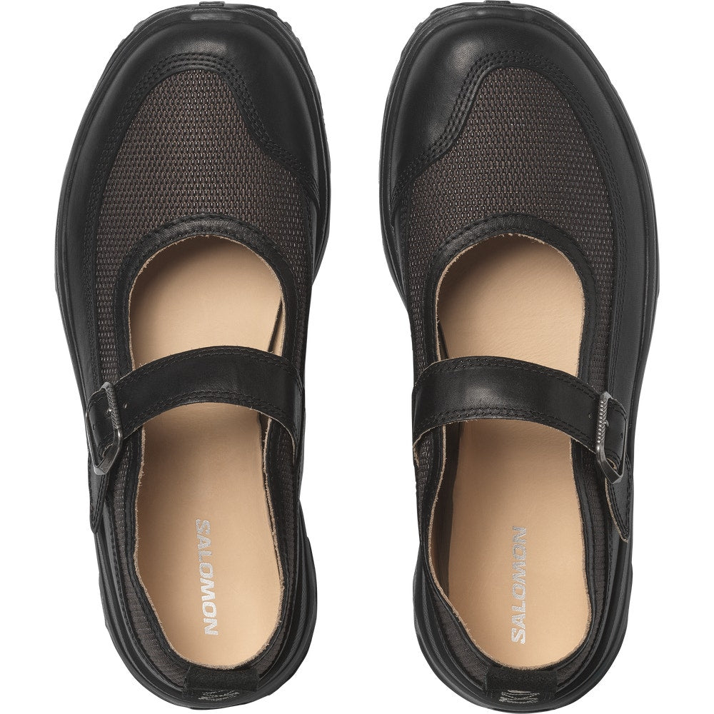 Leather Buckle Slip-On Shoe