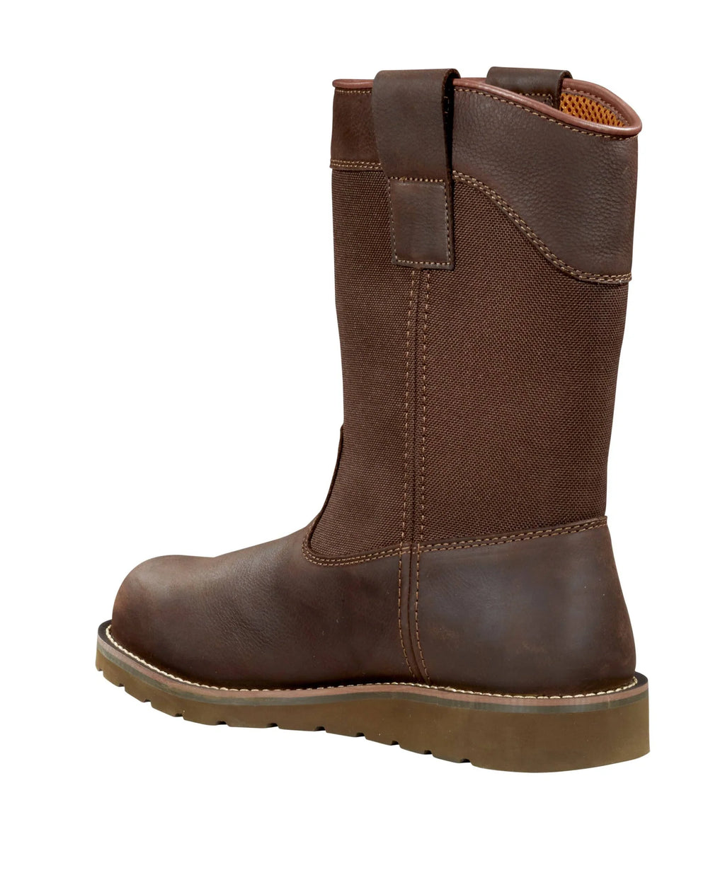 10-Inch Waterproof Steel Toe Pull-On Work Boot