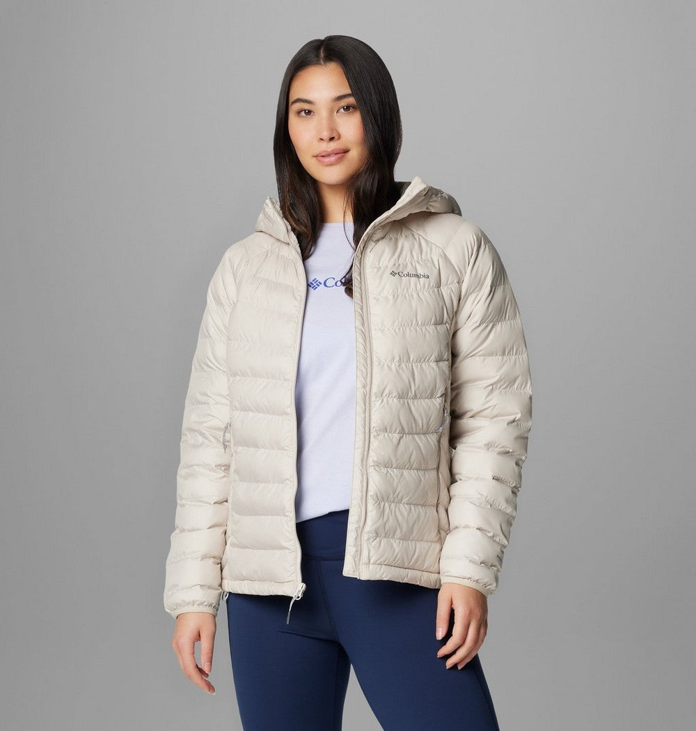 Women's Hooded Puffer Jacket - Navy