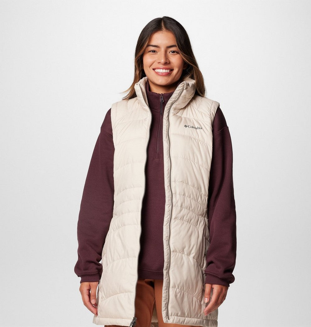 Women's Long Insulated Vest - Sage
